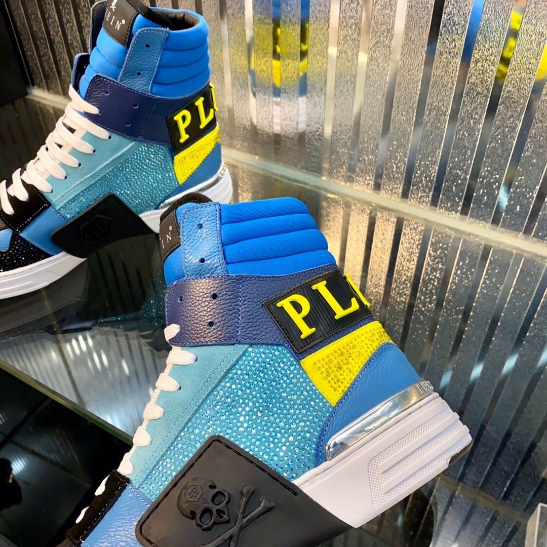 Plein Sneakers High Blue