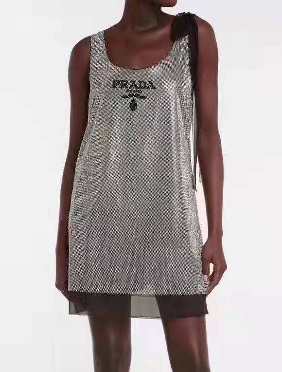 PRD Studded Chiffon Dress