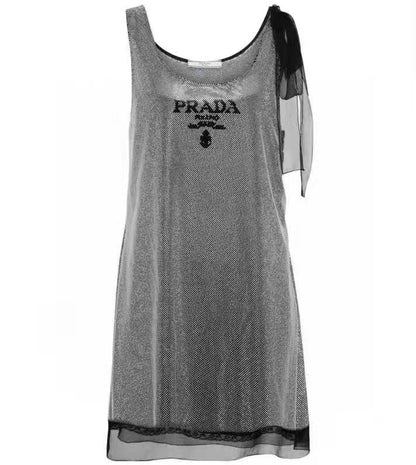PRD Studded Chiffon Dress