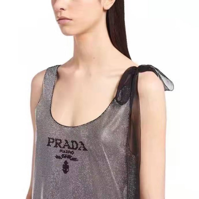 PRD Studded Chiffon Dress
