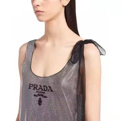 PRD Studded Chiffon Dress
