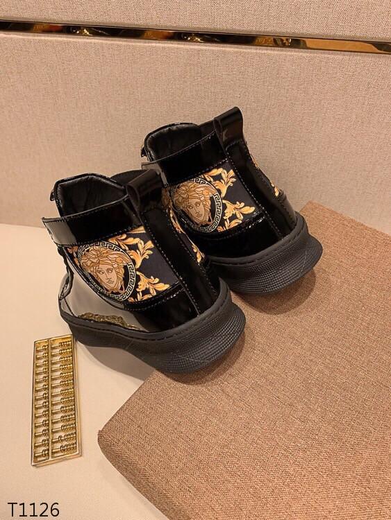 VRC Sneakers High Black Varnished