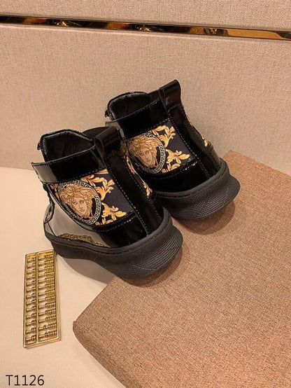 VRC Sneakers High Black Varnished