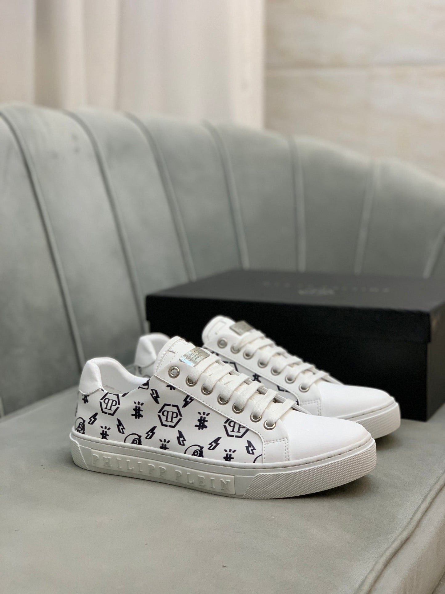 PLEIN Sneakers Logo Low  2 Color 's