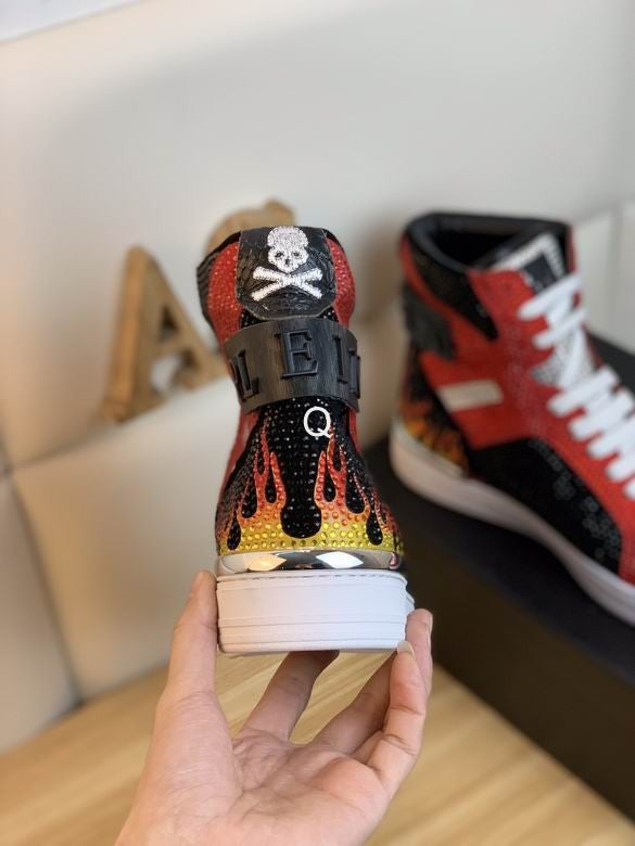 PLEIN  Sneakers High HI TOP CRYSTAL FLAME