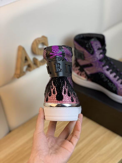 PLEIN  Sneakers High HI TOP CRYSTAL FLAME
