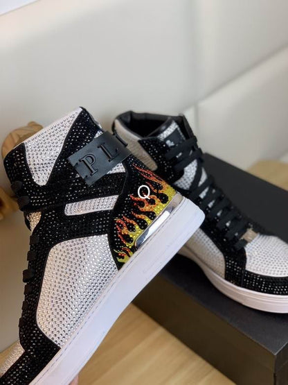 PLEIN  Sneakers High HI TOP CRYSTAL FLAME