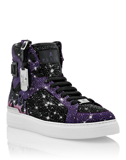 PLEIN  Sneakers High HI TOP CRYSTAL FLAME