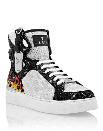 PLEIN  Sneakers High HI TOP CRYSTAL FLAME