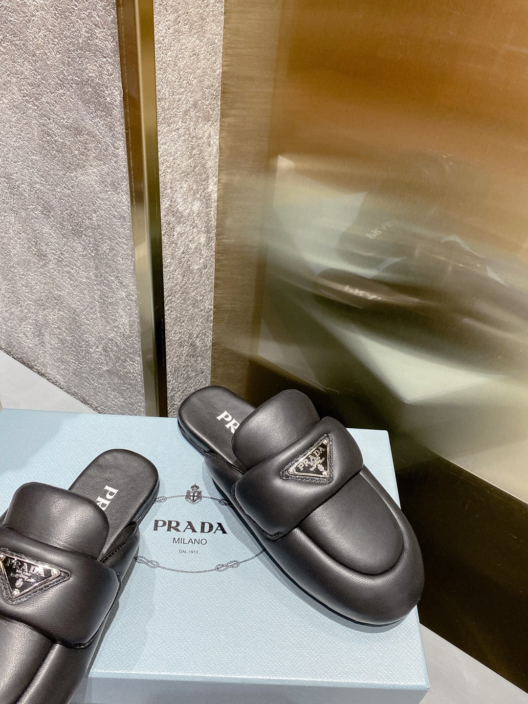 PRD  Mule Slippers 2 Color 's Puffer