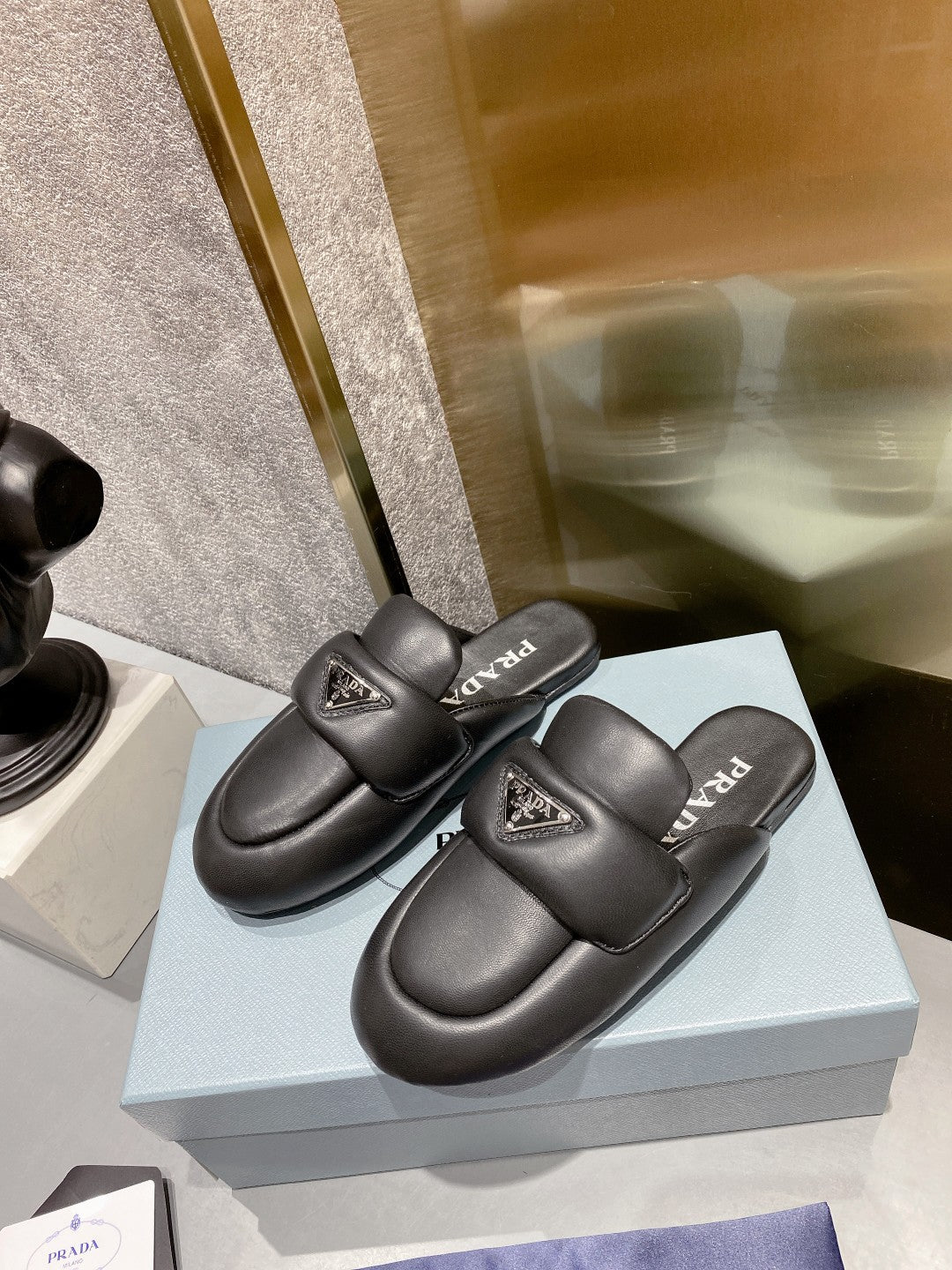 PRD  Mule Slippers 2 Color 's Puffer
