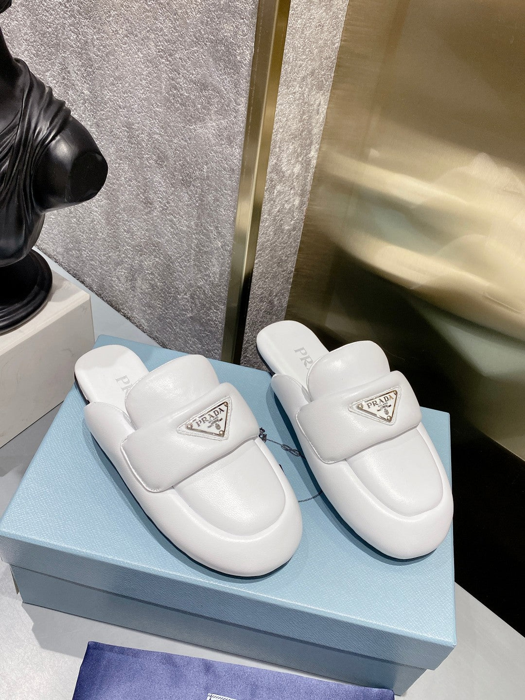 PRD  Mule Slippers 2 Color 's Puffer