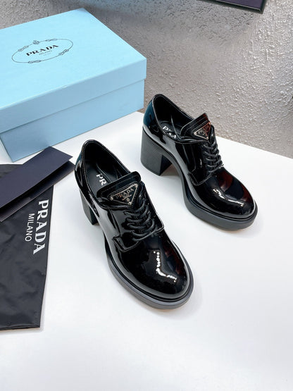 PRD  Shoes Loafer High Heels Varnish