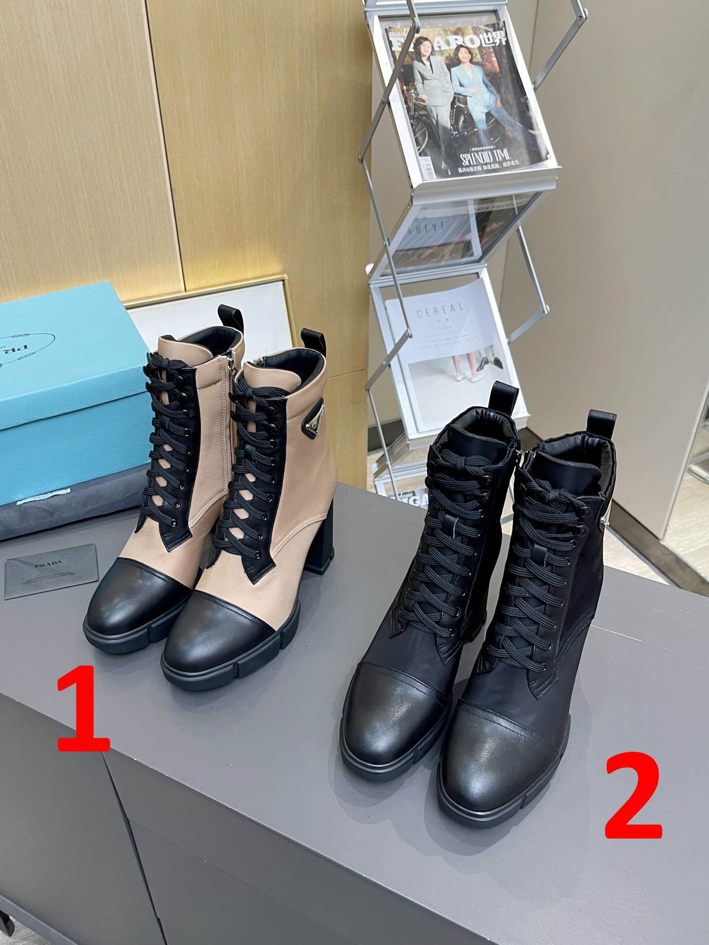 PRD High Heels Boots Woman 2 Color 's