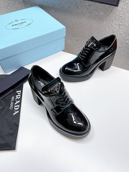 PRD  Shoes Loafer High Heels Varnish