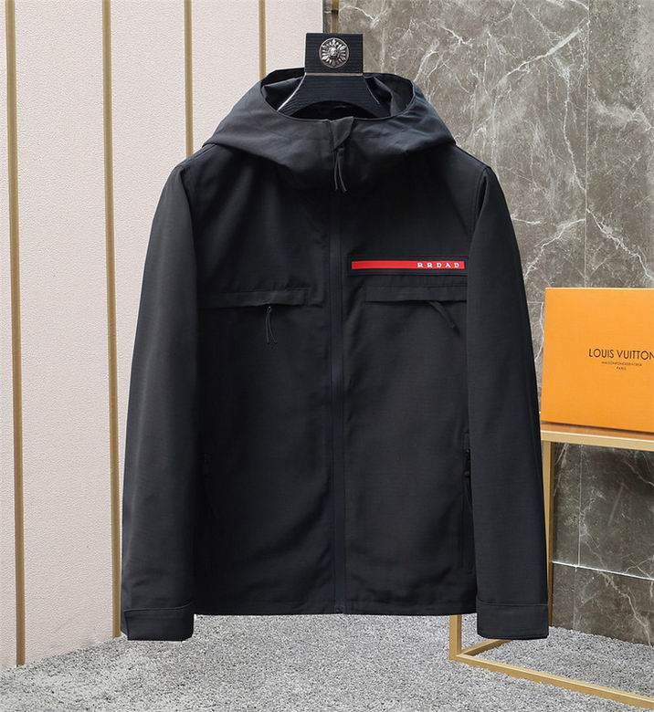 PRD RE Nylon jacket Man 2 Color s Hoodie