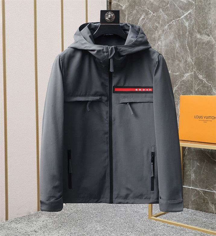 PRD RE Nylon jacket Man 2 Color s Hoodie