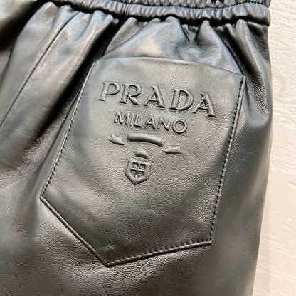 PRD Shorts Woman Leather