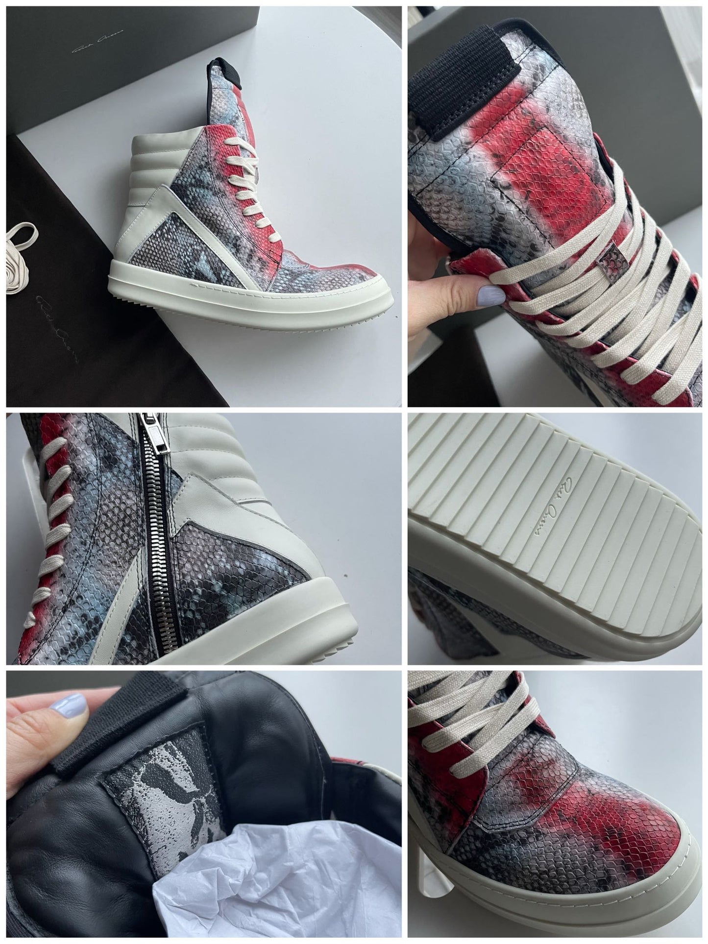 R*  OWEN Trainers Sneakers High 3 Color 's