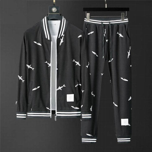 TBROWN Sport Suits Black