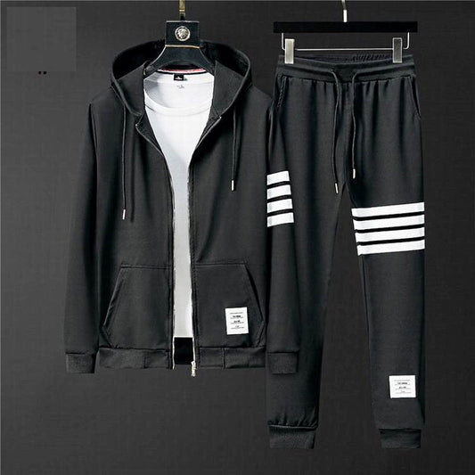 TBROWN Sport Suits Black