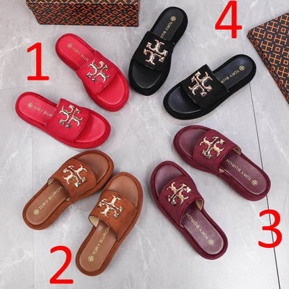 TORY BUR  Slippers  4 Color's