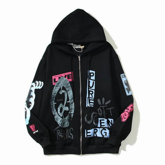 TRAVIS SCO TT Sweater Sweatshirt Hooded Jacket