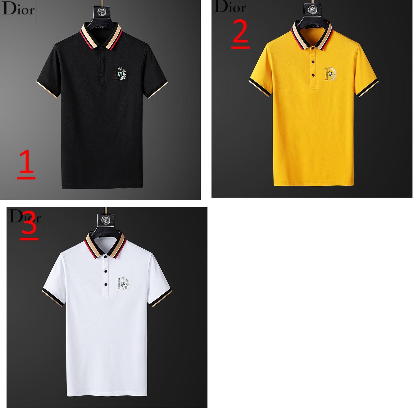 CHD T-shirt Shirt Polo 3 Color 's
