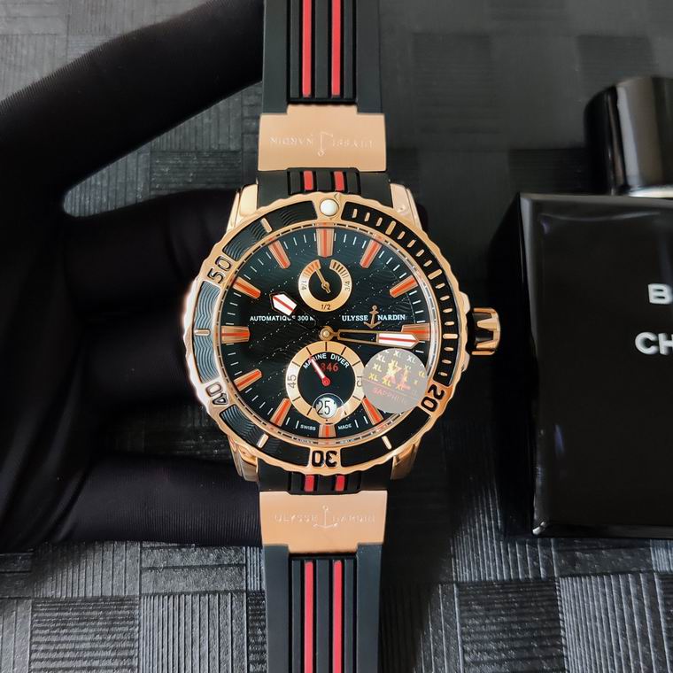 ULYS*EE  Watches 43 mm  2 Color 's