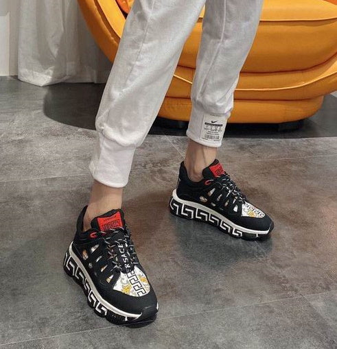 VRC Sneakers Yellow Black Chain