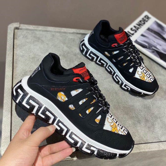 VRC Sneakers Yellow Black Chain