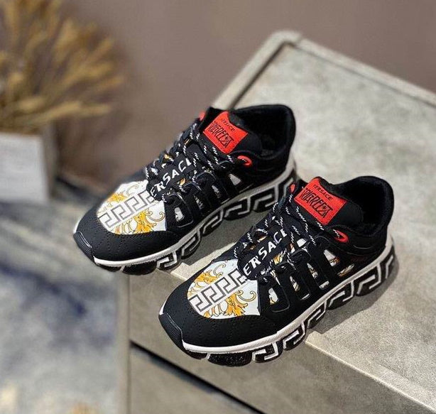 VRC Sneakers Yellow Black Chain