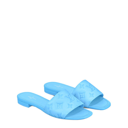 LU Slippers Sandals Blue