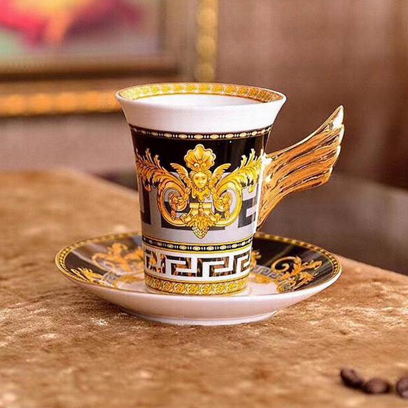 VRC Baroque Tea Cup and Saucer