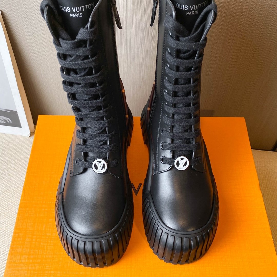 LU Ruby Flat High Boots Woman 2 Color 's