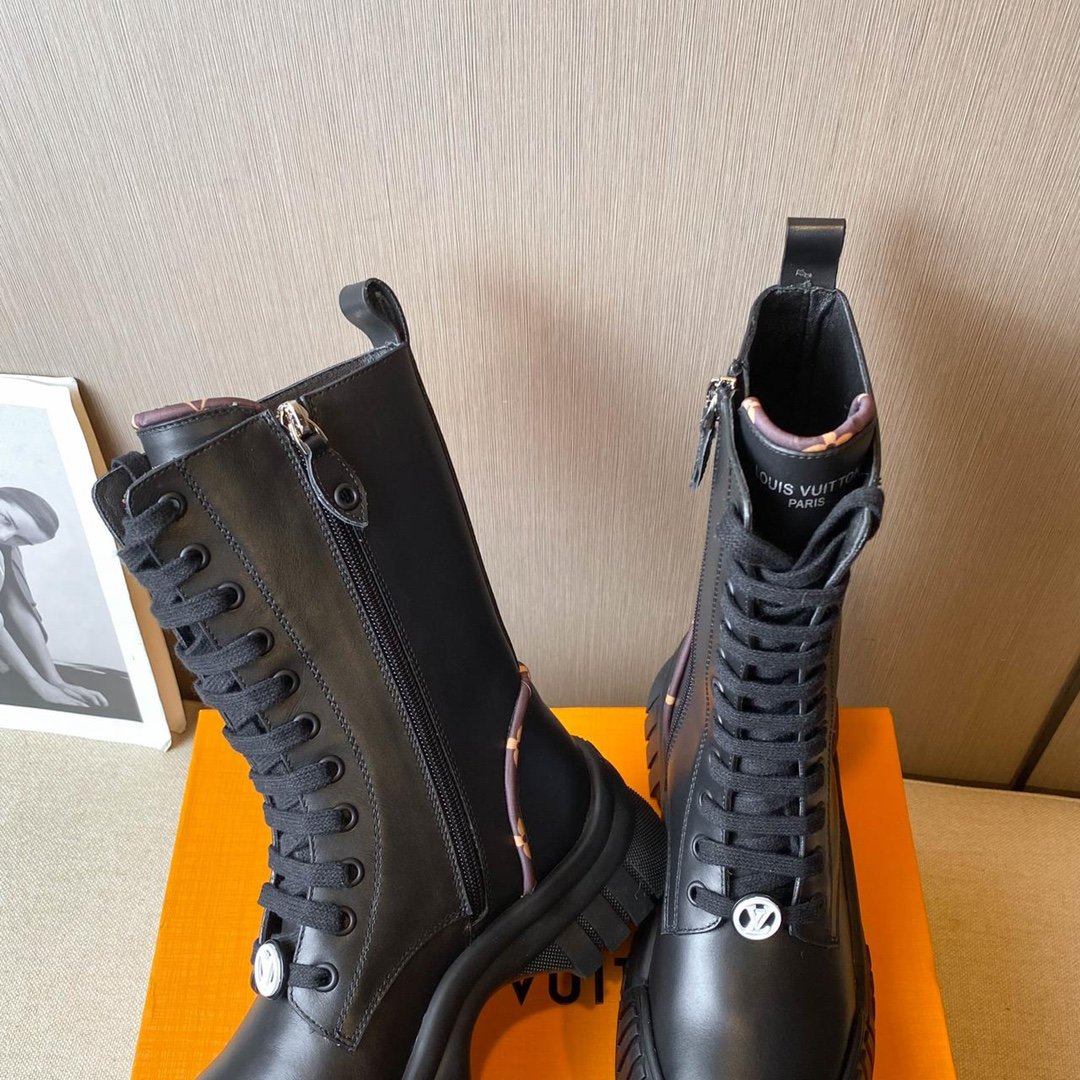 LU Ruby Flat High Boots Woman 2 Color 's