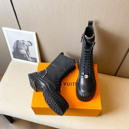 LU Ruby Flat High Boots Woman 2 Color 's