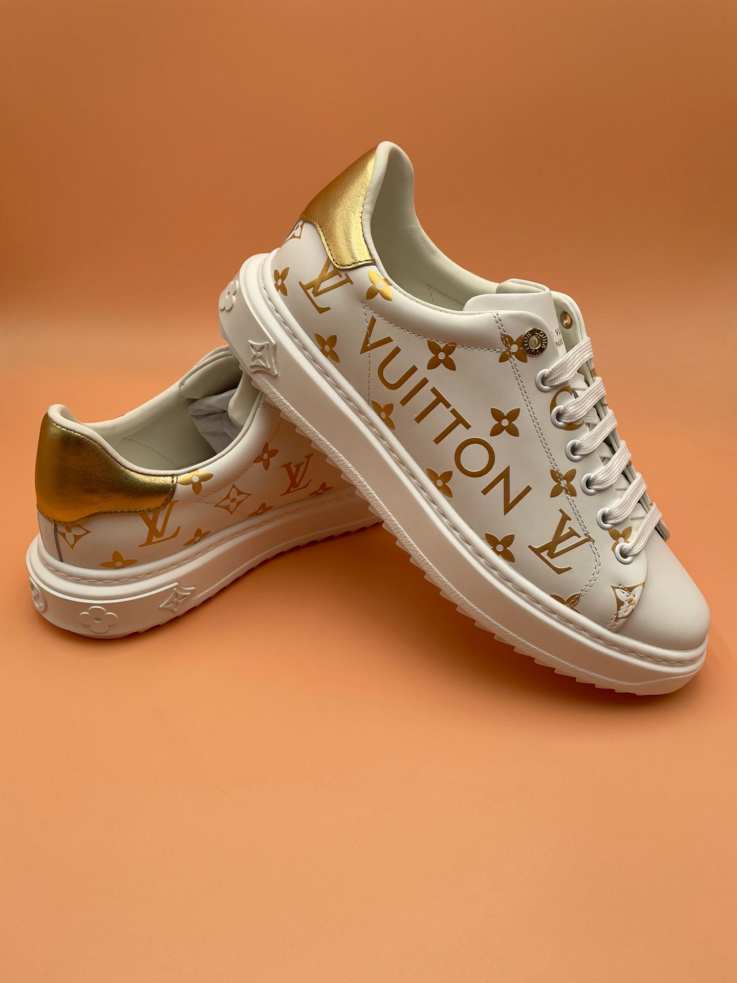 LY Sneakers 2 Color 's Gold &Silver