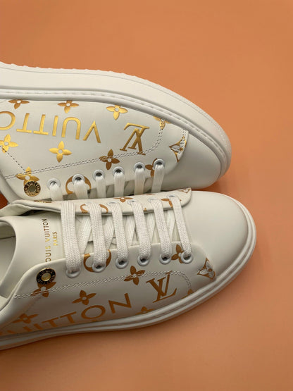 LY Sneakers 2 Color 's Gold &Silver