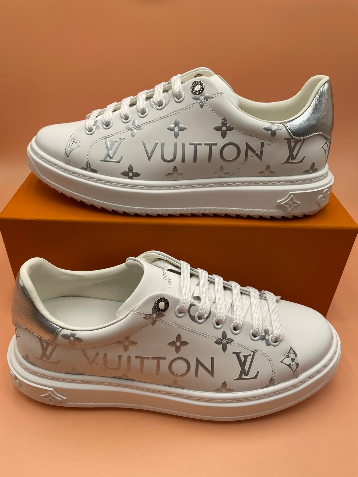 LY Sneakers 2 Color 's Gold &Silver