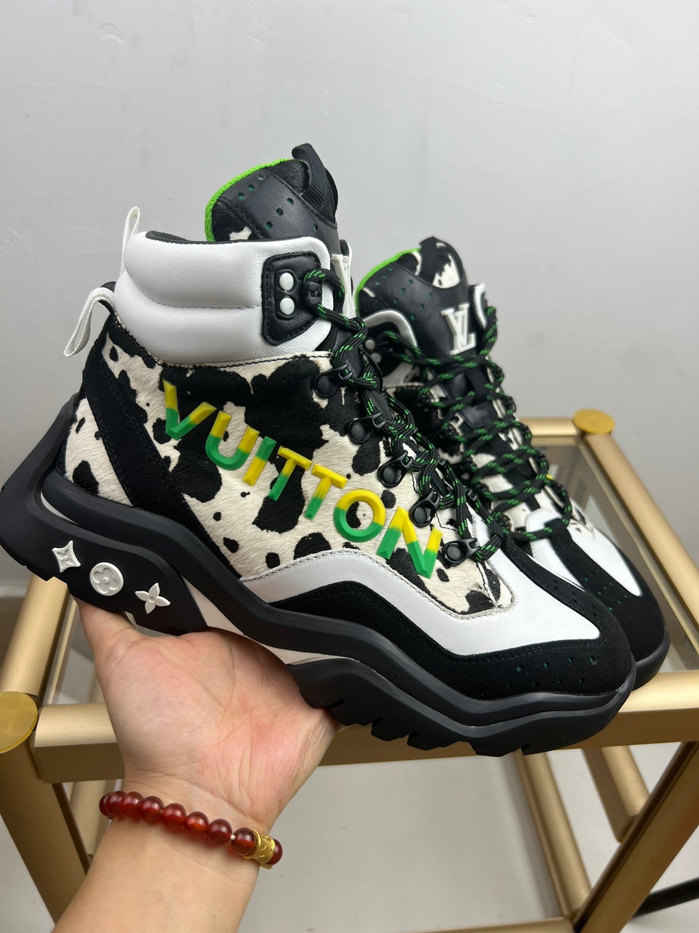 LU  Sneakers Man HIGH 3 Color's  Runner