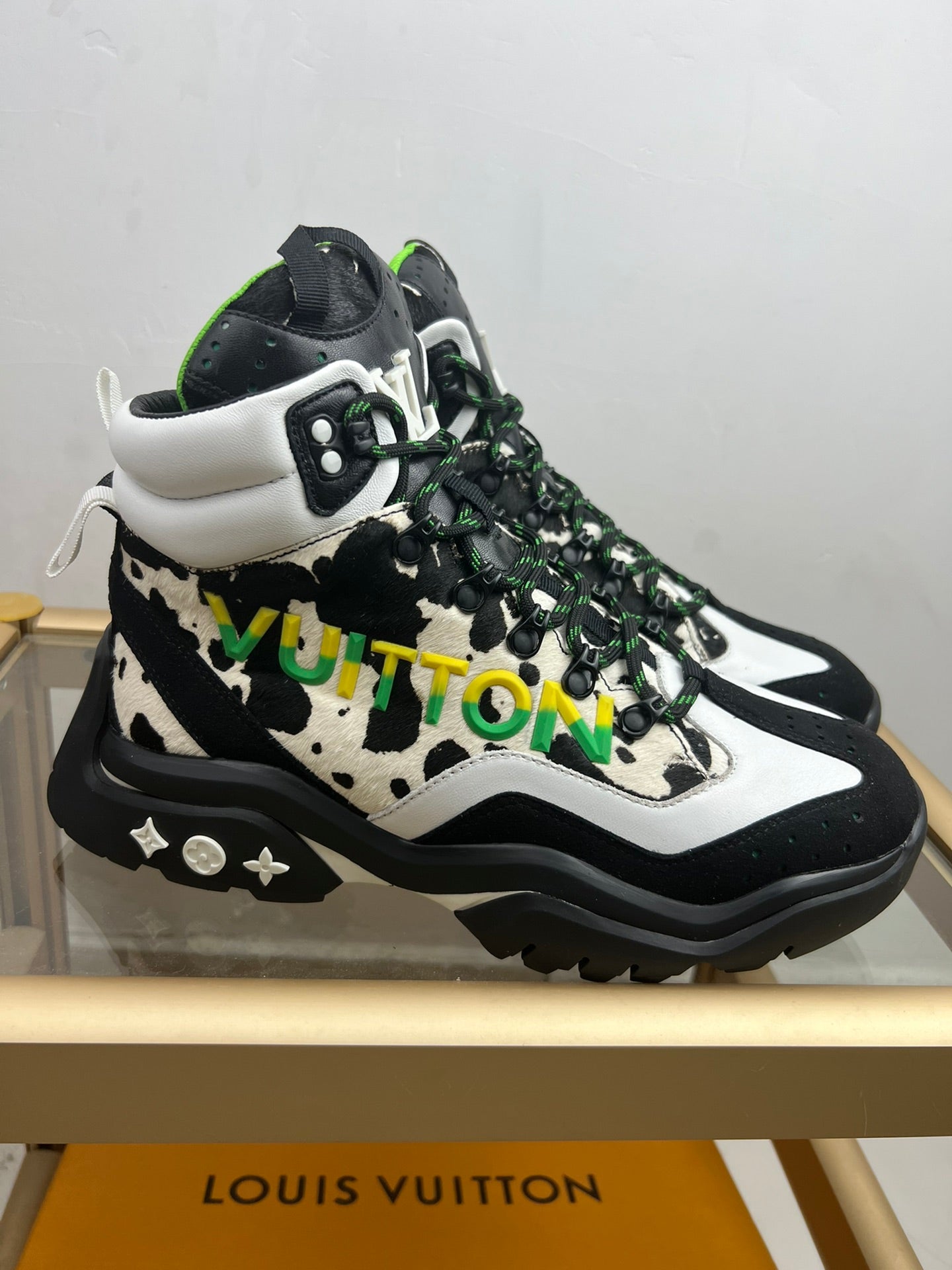 LU  Sneakers Man HIGH 3 Color's  Runner