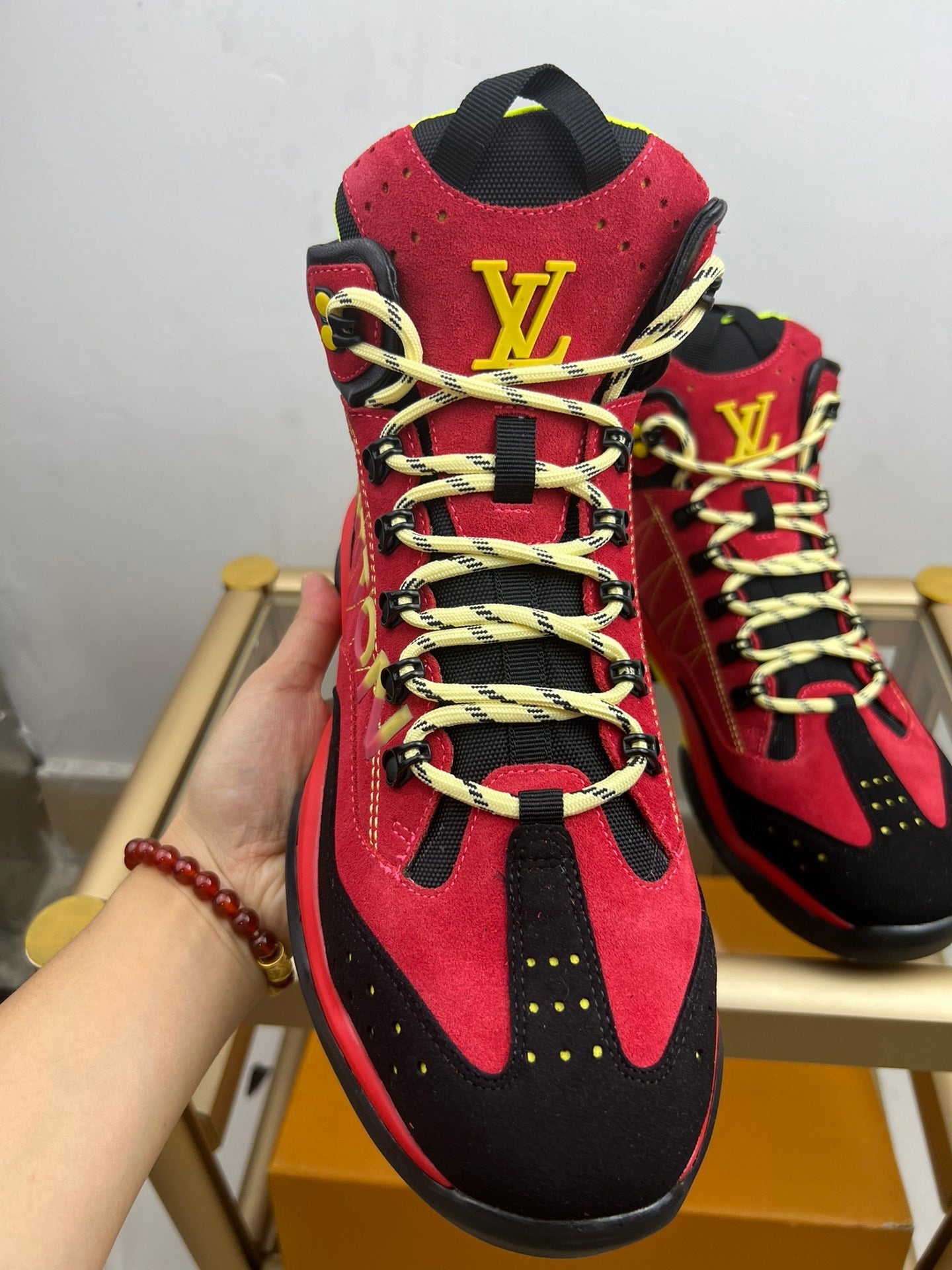LU  Sneakers Man HIGH 3 Color's  Runner