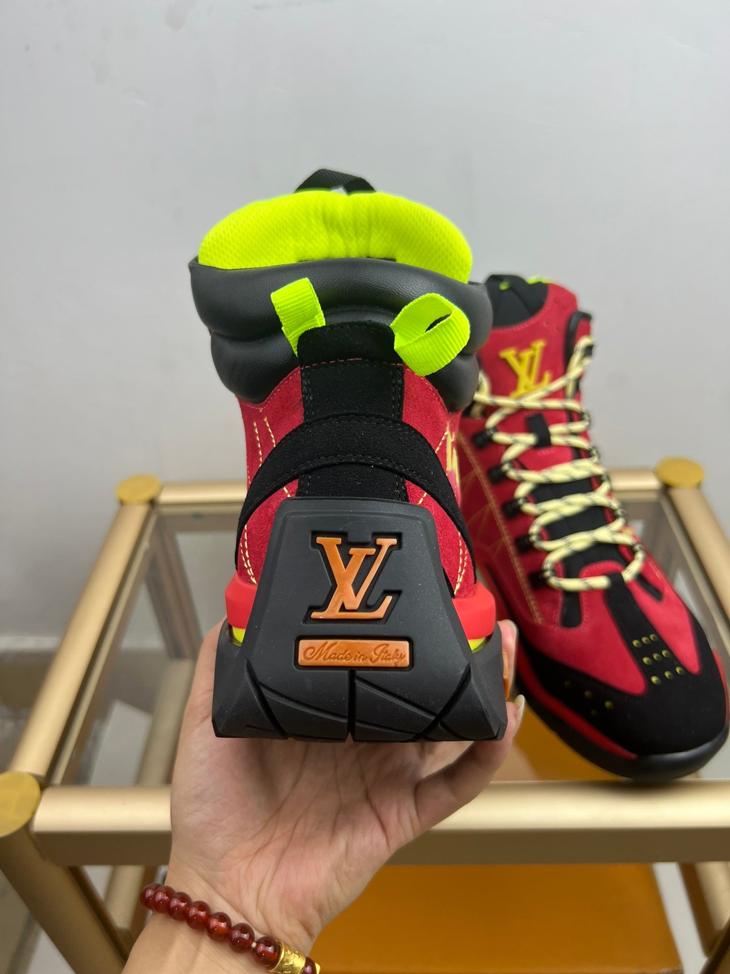 LU  Sneakers Man HIGH 3 Color's  Runner