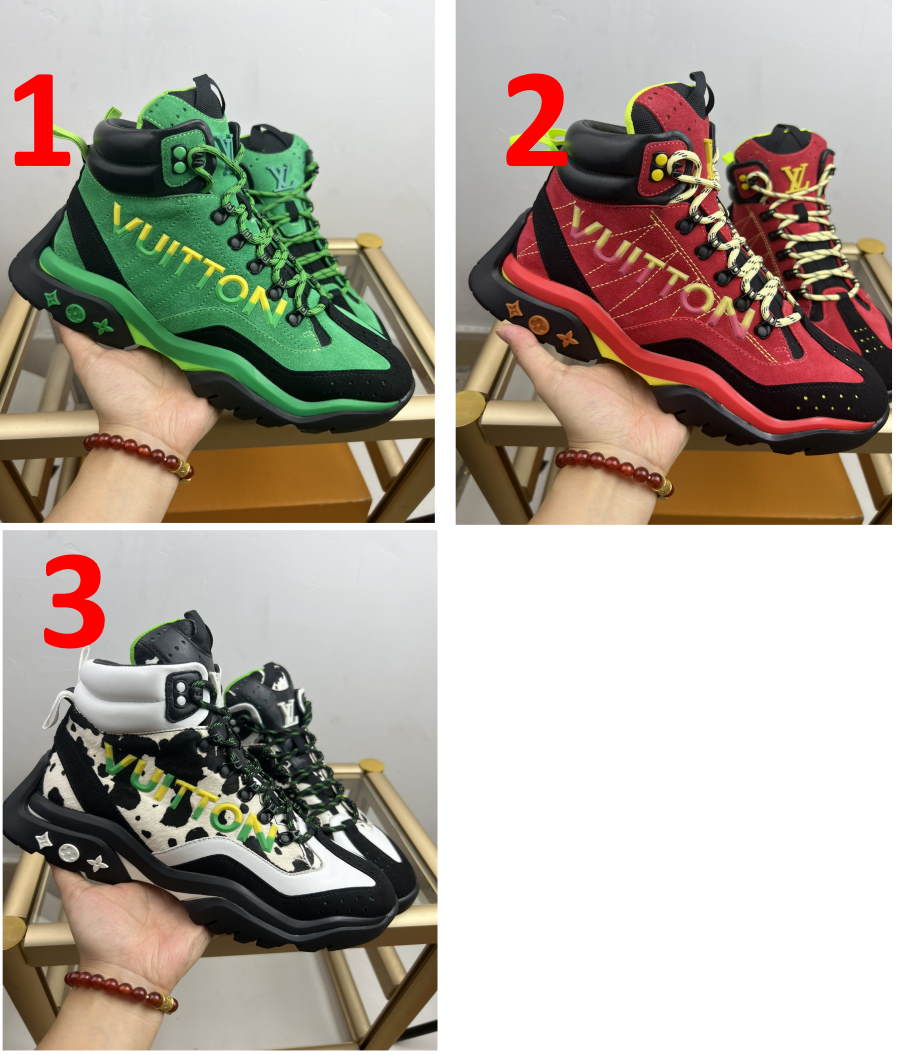 LU  Sneakers Man HIGH 3 Color's  Runner