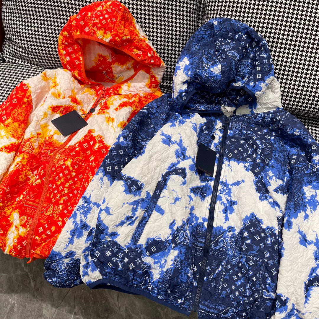 LU Jacket Windbreak 2 Color 's Hooded