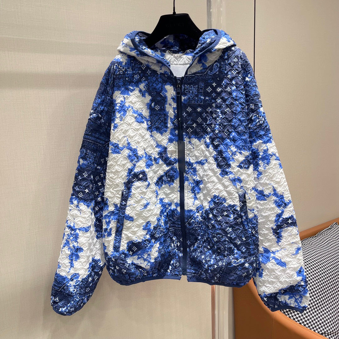 LU Jacket Windbreak 2 Color 's Hooded
