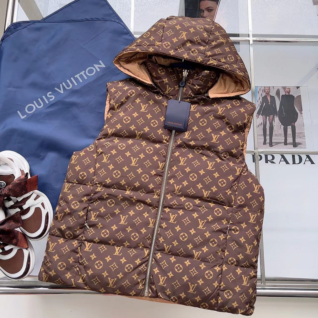 LU Down Vest Jacket 2 Side