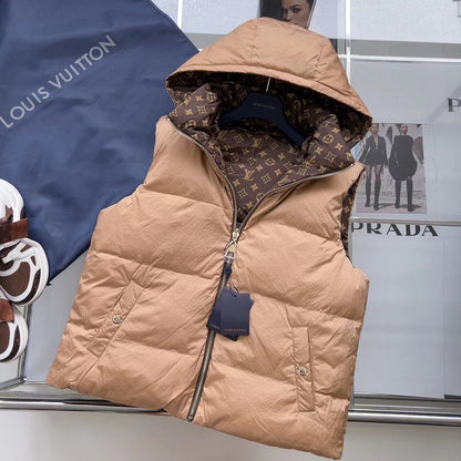 LU Down Vest Jacket 2 Side