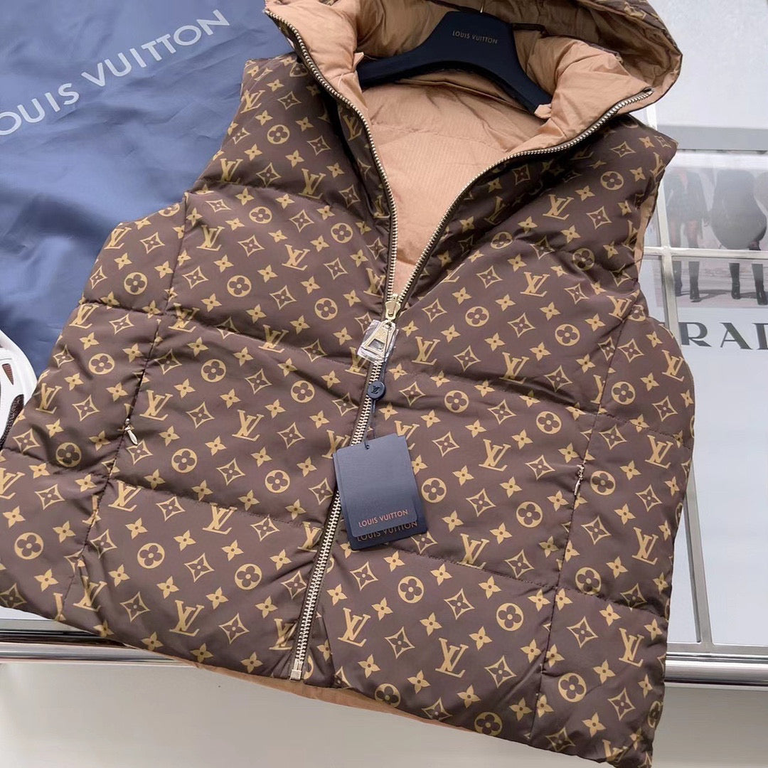 LU Down Vest Jacket 2 Side